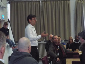 Andy Burnham at GMHAN Meeting April 19